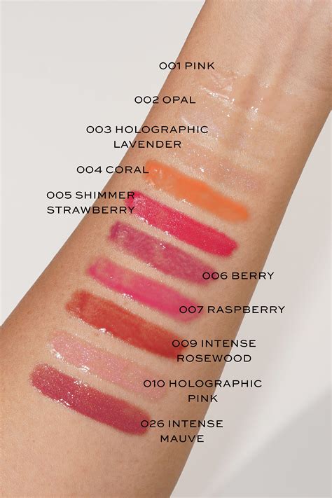 dior lip maximizer 24|Dior lip gloss color chart.